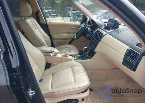 2006 BMW X3 3.0I from USA, damaged, VIN WBXPA93476WG74690